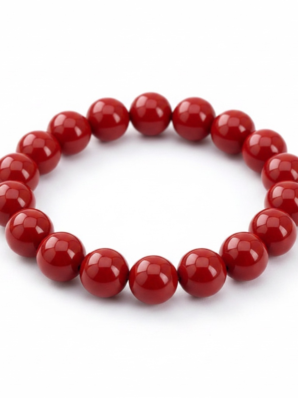 Coral Red Unisex Bracelet Women Men